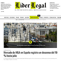 Mercado de M&A en Espaa registra un descenso del 19 % hasta julio